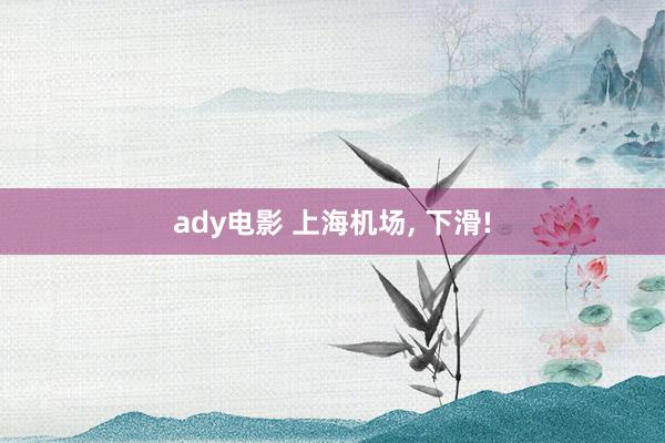 ady电影 上海机场， 下滑!